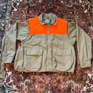 Cabela's Orange and Tan Jacket